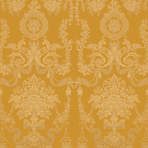 Reale Ribbon Damask Fire Retardant