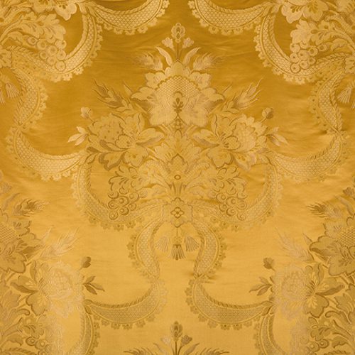 Reale Ribbon Damask Fire Retardant